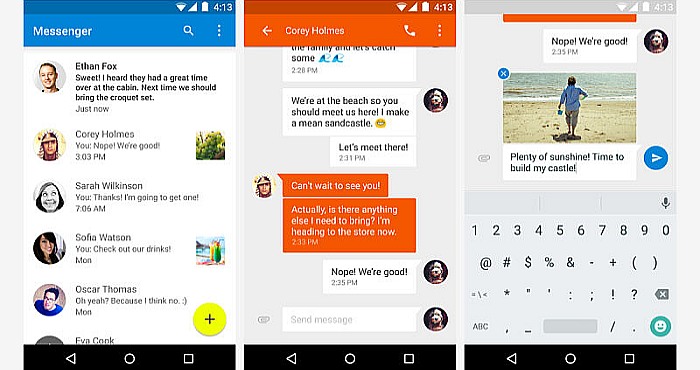 Download Google Messenger for Motorola