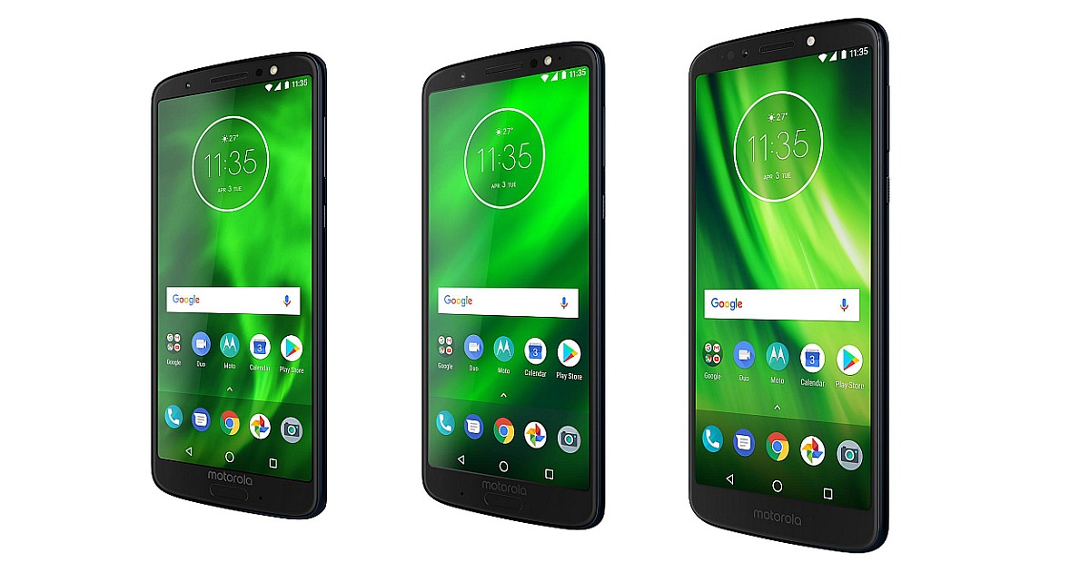 Motorola Moto G6, Moto 6 Plus and Moto G6 Play are here!